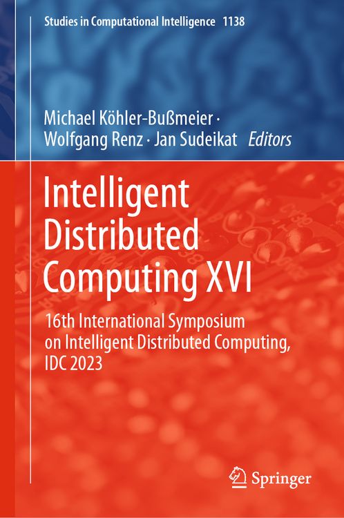 Produktbild: Intelligent Distributed Computing XVI