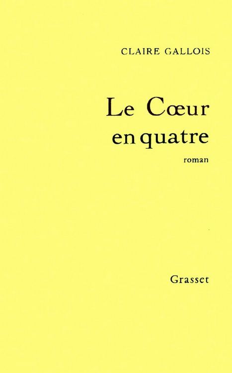 Produktbild: Le coeur en quatre