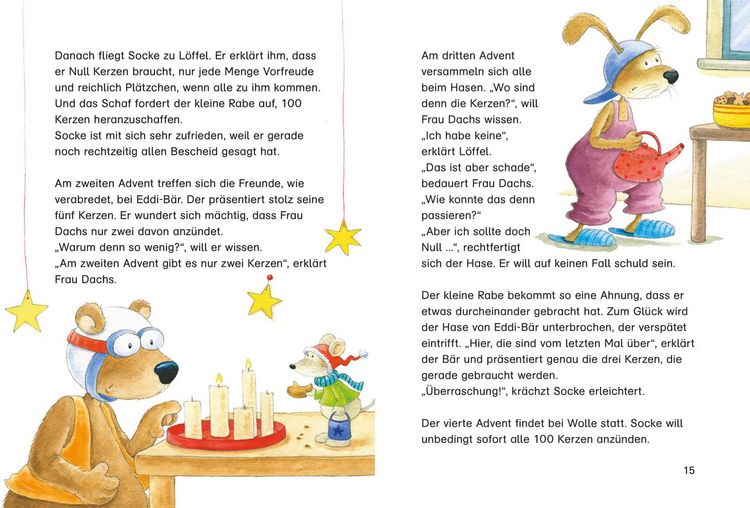 Produktbild: Der kleine Rabe Socke: Alles weihnachtet mit dem kleinen Raben Socke