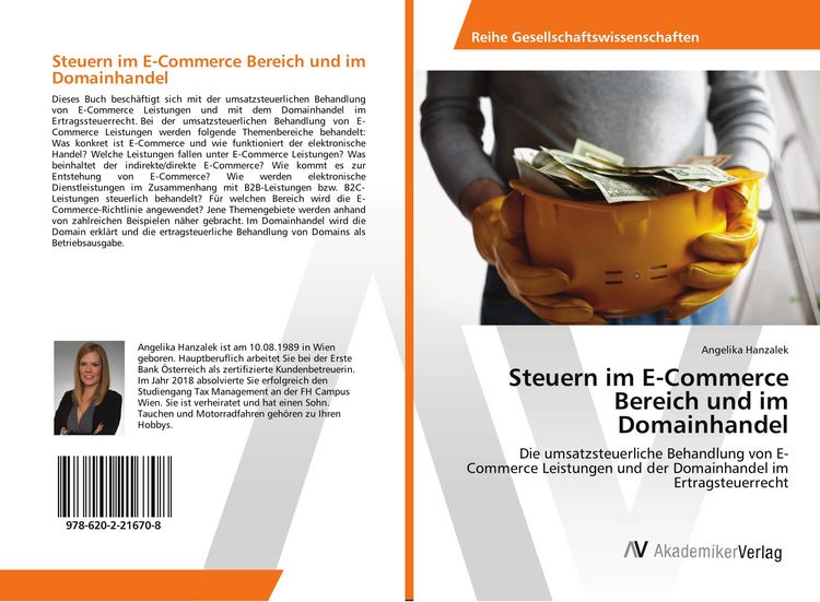 Produktbild: Steuern im E-Commerce Bereich und im Domainhandel
