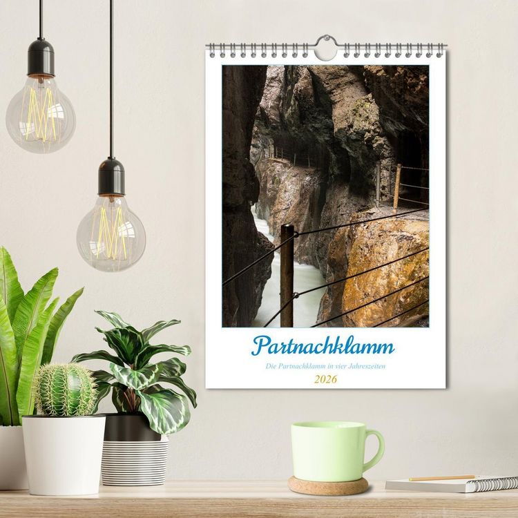 Produktbild: Partnachklamm (Wandkalender 2026 DIN A4 hoch), CALVENDO Monatskalender