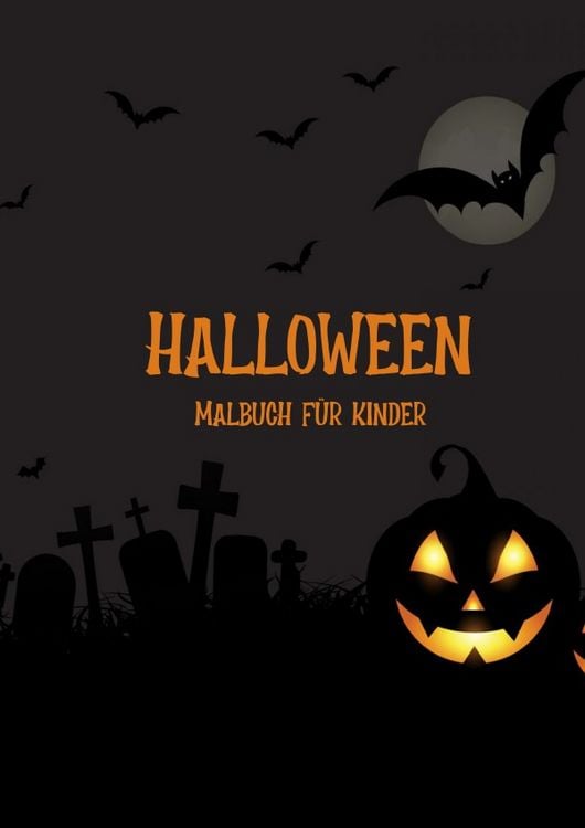 Produktbild: Halloween Malbuch f&uuml;r Kinder