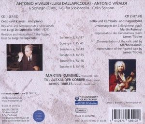 Produktbild: Sechs Sonaten F&uuml;r Violoncello