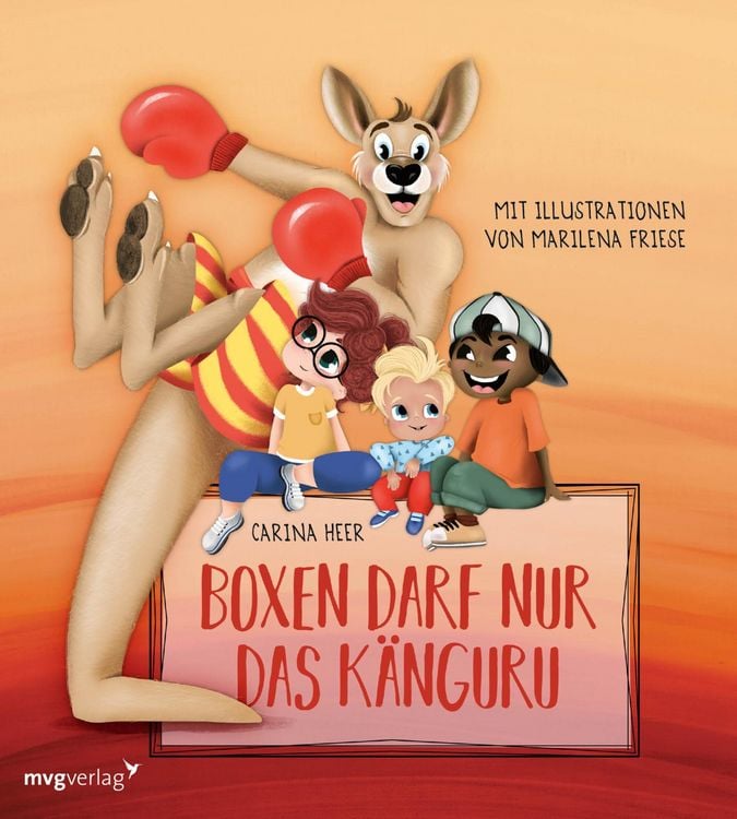 Produktbild: Boxen darf nur das K&auml;nguru &ndash; Pappbilderbuch