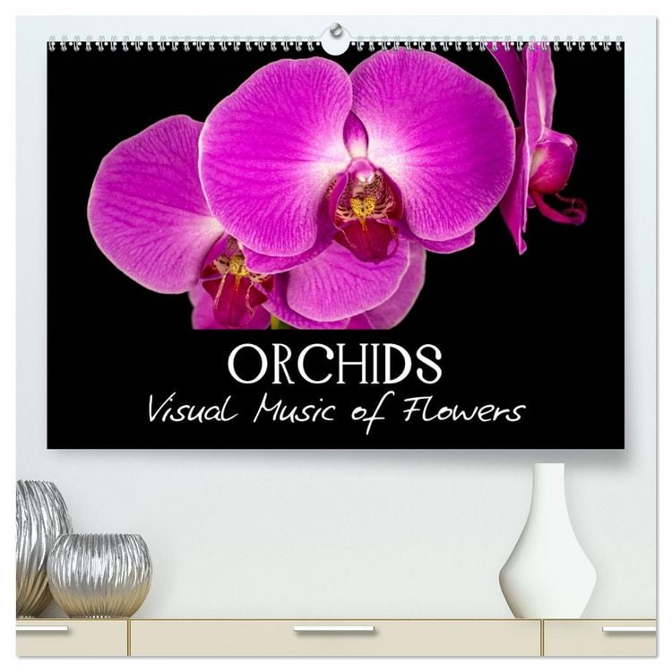Produktbild: Orchids (High Quality Premium Wall Calendar 2026 DIN A2 landscape),CALVENDO 12 Month Wall Calendar