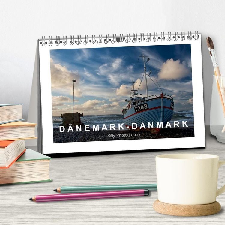 Produktbild: D&auml;nemark - Danmark (Tischkalender 2027 DIN A5 quer), CALVENDO Monatskalender