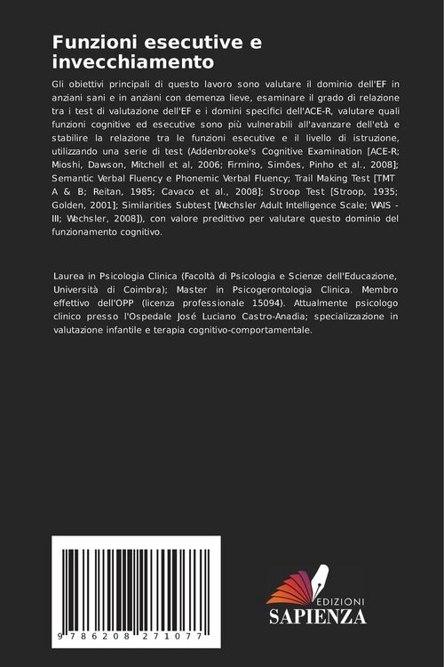 Produktbild: Funzioni esecutive e invecchiamento