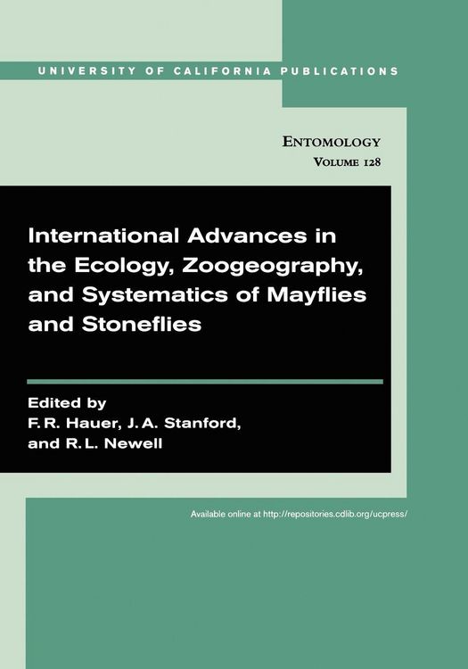 Produktbild: International Advances in the Ecology, Zoogeography, and Systematics of Mayflies and Stoneflies