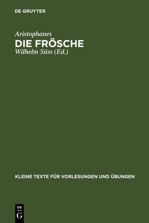 Produktbild: Die Fr&ouml;sche