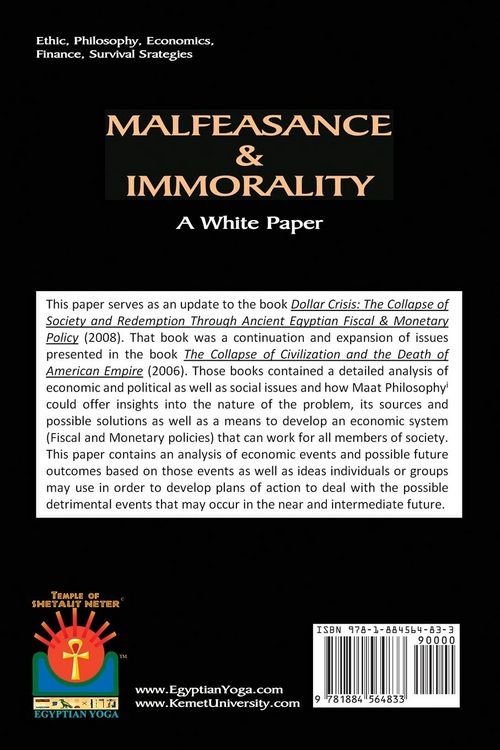 Produktbild: Malfeasance & Immorality