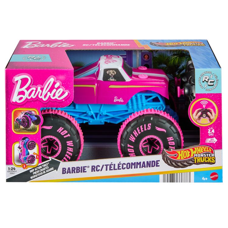 Produktbild: Hot Wheels Monster Trucks Barbie R/C 1:24