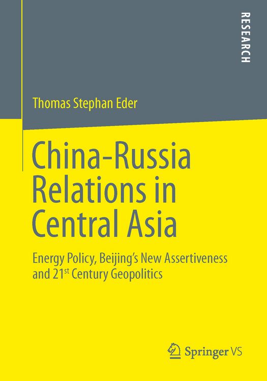 Produktbild: China-Russia Relations in Central Asia