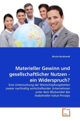 Produktbild: Burkhardt, N: Materieller Gewinn und gesellschaftlicher Nutz
