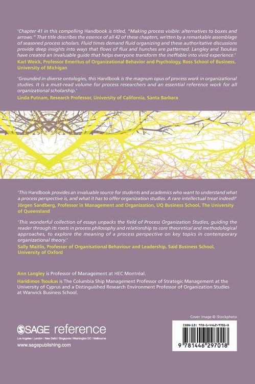 Produktbild: The SAGE Handbook of Process Organization Studies