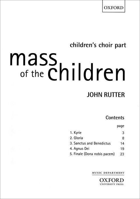 Produktbild: Rutter, J: Mass of the Children