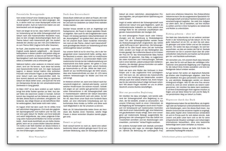Produktbild: Meine Wunschgeburt - Selbstbestimmt geb&auml;ren nach Kaiserschnitt: Begleitbuch f&uuml;r Schwangere, ihre Partner und geburtshilfliche Fachpersonen