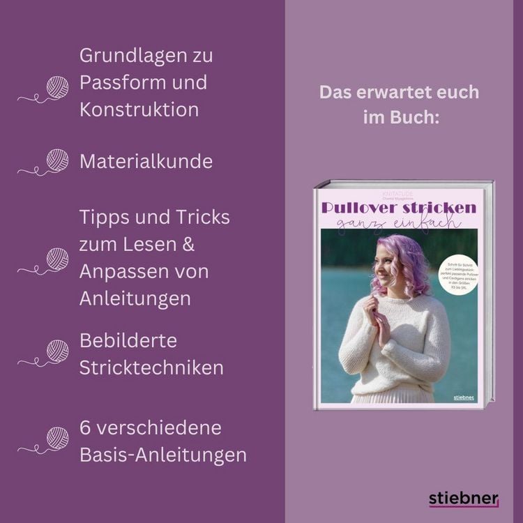 Produktbild: Pullover stricken ganz einfach