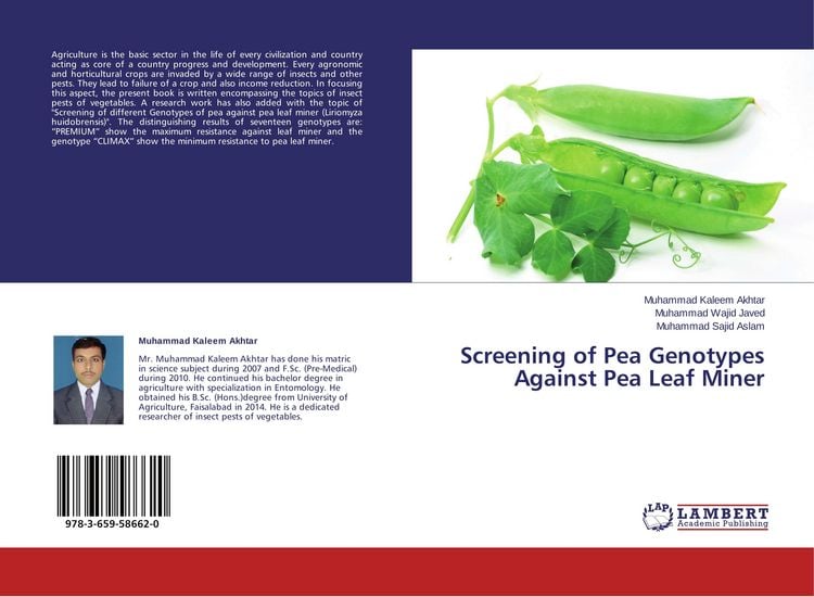 Produktbild: Screening of Pea Genotypes Against Pea Leaf Miner
