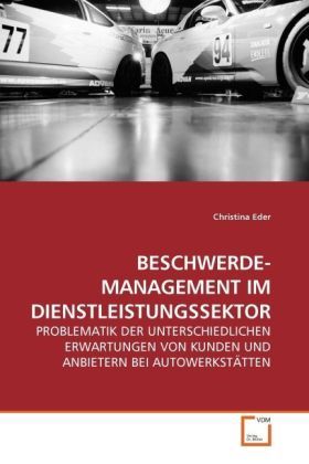 Produktbild: Eder, C: Beschwerde- Management im Dienstleistungssektor