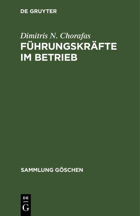 Produktbild: F&uuml;hrungskr&auml;fte im Betrieb