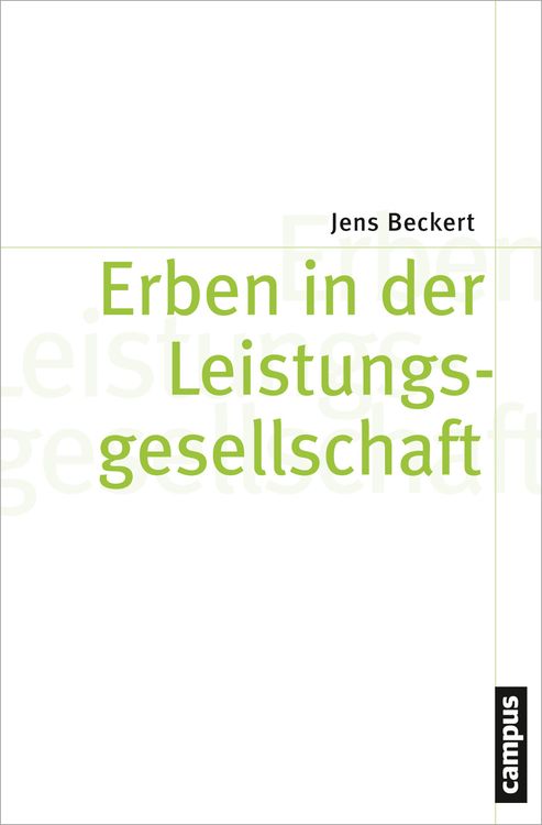 Produktbild: Erben in der Leistungsgesellschaft