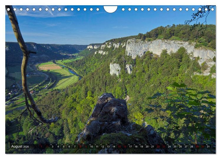 Produktbild: JahresZeiten an der Oberen Donau (Wandkalender 2026 DIN A4 quer), CALVENDO Monatskalender