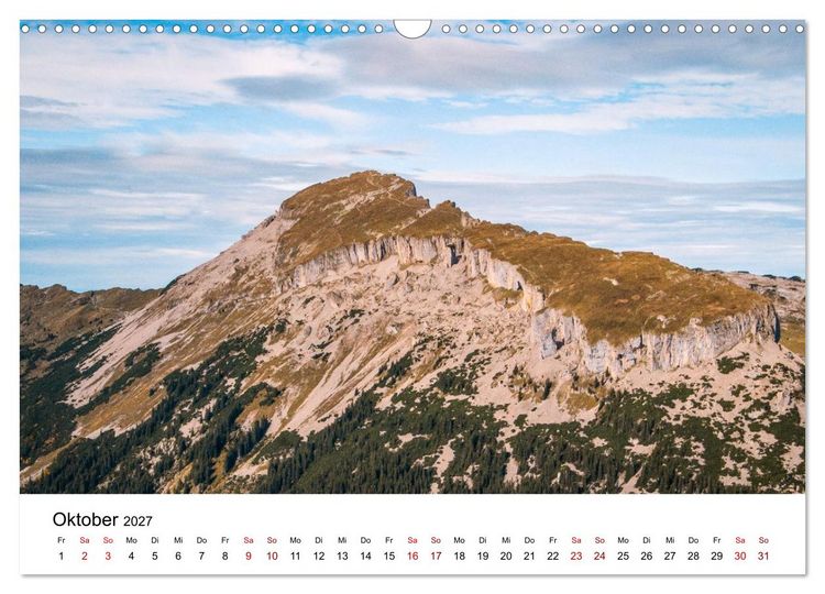 Produktbild: Reiseziele: Zwischen Nordsee und Alpen (Wandkalender 2027 DIN A3 quer), CALVENDO Monatskalender