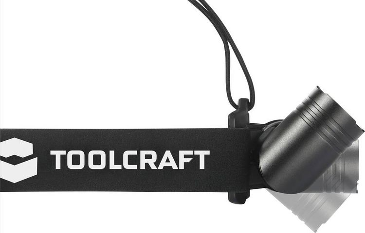 Produktbild: TOOLCRAFT TO-7838469 SMD LED Stirnlampe akkubetrieben 2000lm 200h TO-7838469