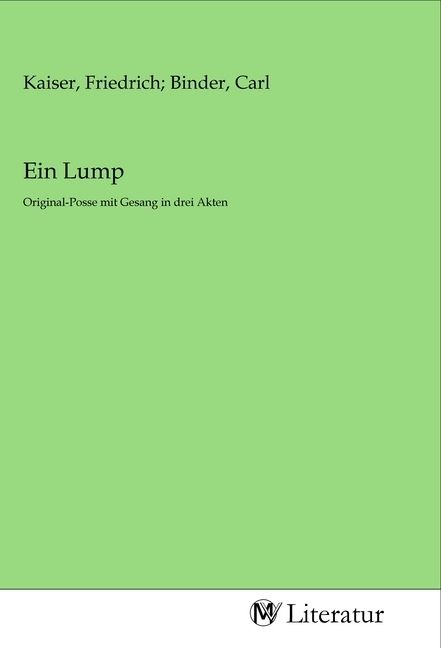 Produktbild: Ein Lump