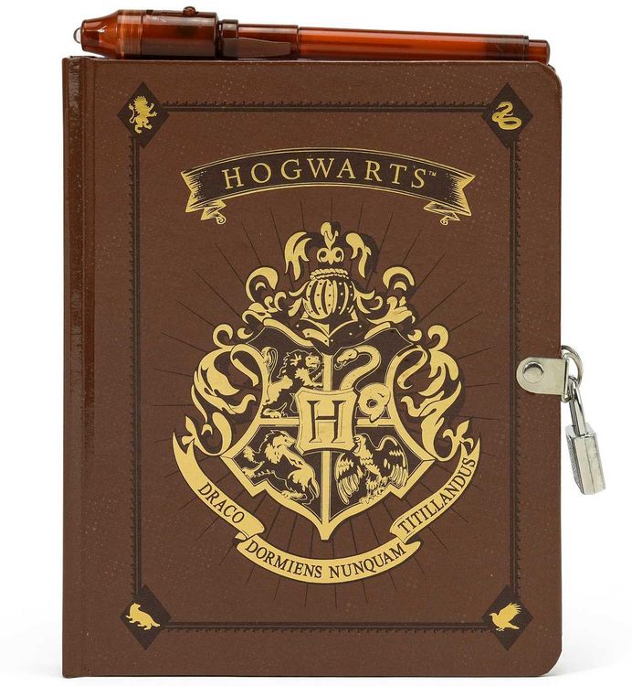 Produktbild: Harry Potter: Hogwarts Lock & Key Diary [Invisible Ink Pen]