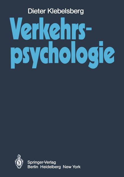 Produktbild: Verkehrspsychologie
