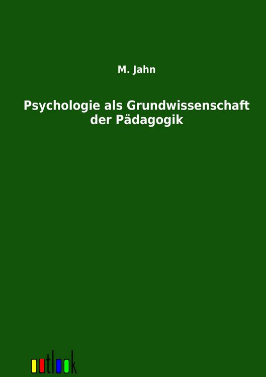 Produktbild: Psychologie als Grundwissenschaft der P&auml;dagogik
