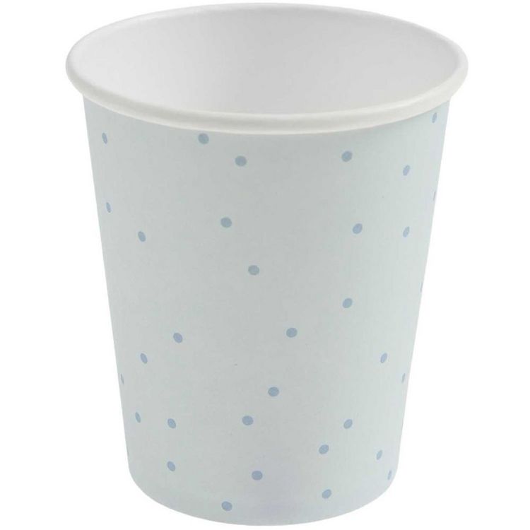 Produktbild: Pappbecher Punkte, Mint, MIX