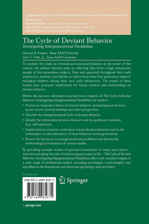 Produktbild: The Cycle of Deviant Behavior