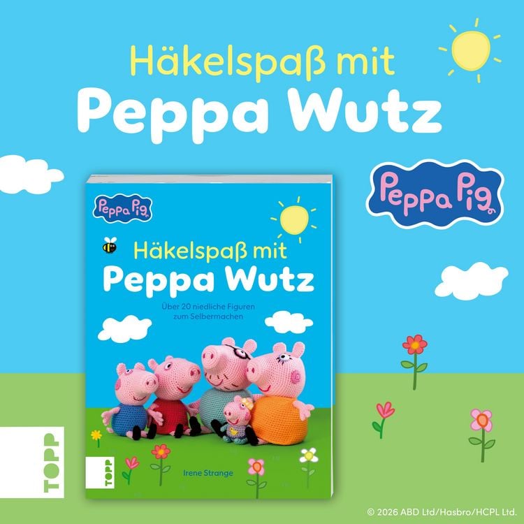 Produktbild: H&auml;kelspa&szlig; mit Peppa Wutz
