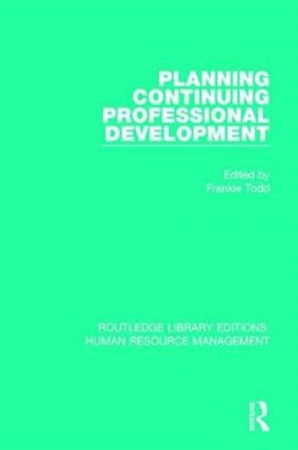 Produktbild: Planning Continuing Professional Development
