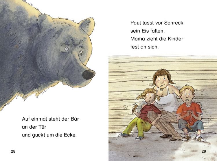 Produktbild: Duden Leseprofi &ndash; Ein B&auml;r rei&szlig;t aus, 1. Klasse
