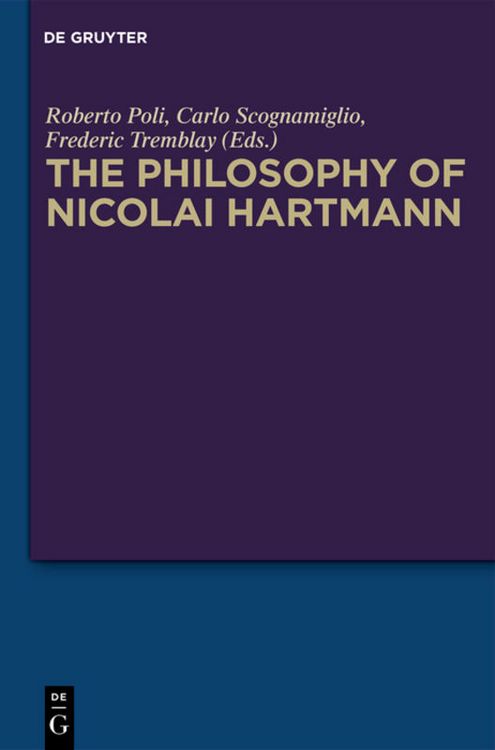 Produktbild: The Philosophy of Nicolai Hartmann