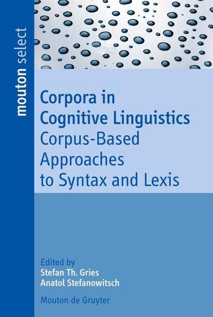 Produktbild: Corpora in Cognitive Linguistics