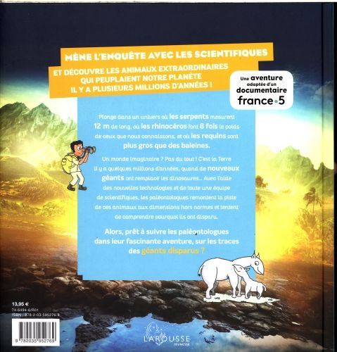 Produktbild: Le myst&egrave;re des g&eacute;ants disparus