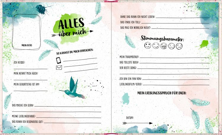 Produktbild: Freundebuch &ndash; Best friends forever