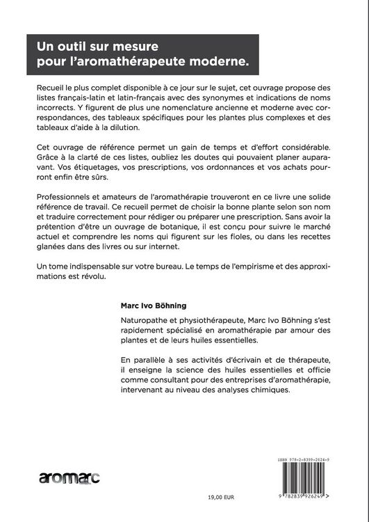 Produktbild: Les R&eacute;pertoires B&ouml;hning des Huiles Essentielles