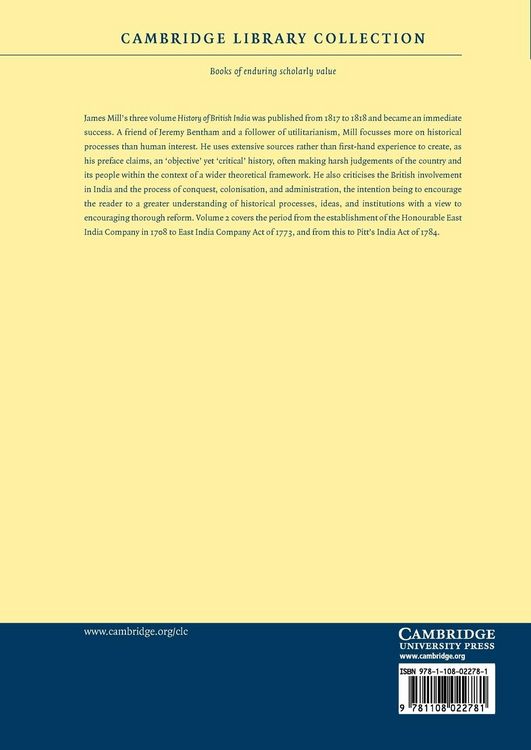 Produktbild: The History of British India