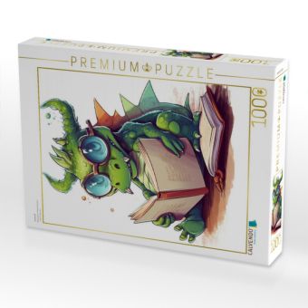 Produktbild: CALVENDO Puzzle Lesezeit | 1000 Teile Lege-Gr&ouml;&szlig;e 64x48cm Foto-Puzzle f&uuml;r gl&uuml;ckliche Stunden