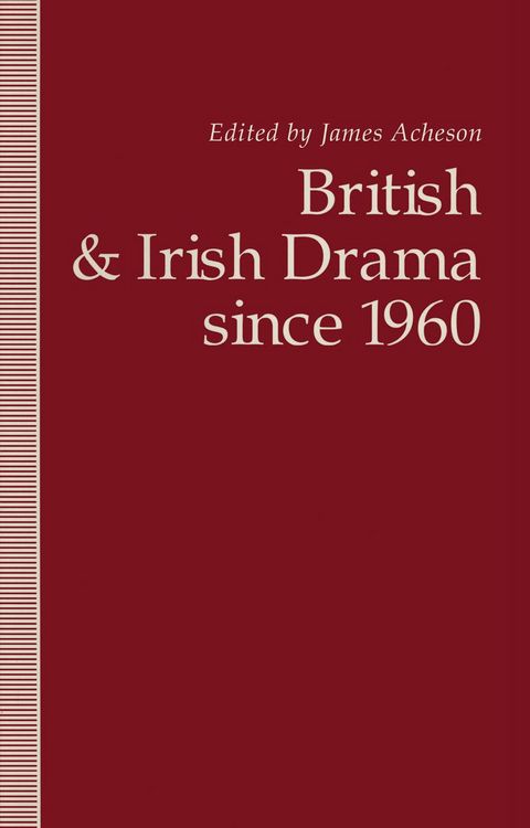 Produktbild: British and Irish Drama since 1960