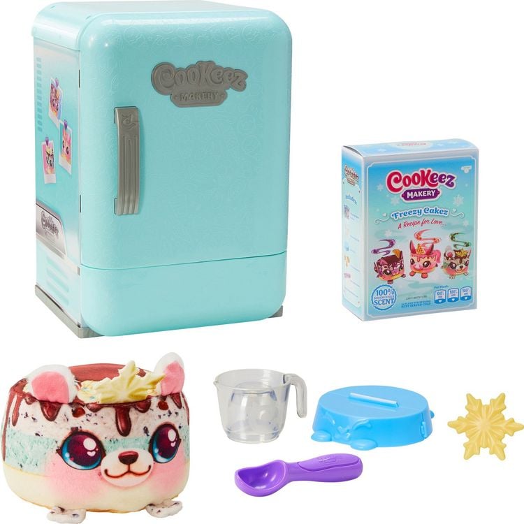Produktbild: Moose Toys 300185 - Cookeez Makery: Freezy Cakez Spielset, Duftende Pl&uuml;schfiguren, Interaktiv