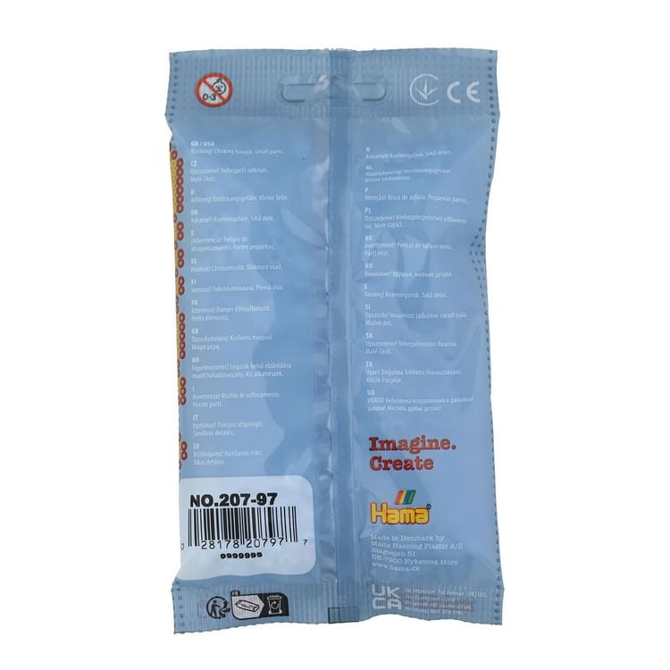 Produktbild: Hama&reg; B&uuml;gelperlen midi Beutel 1.000St&uuml;ck pastell-eisblau.