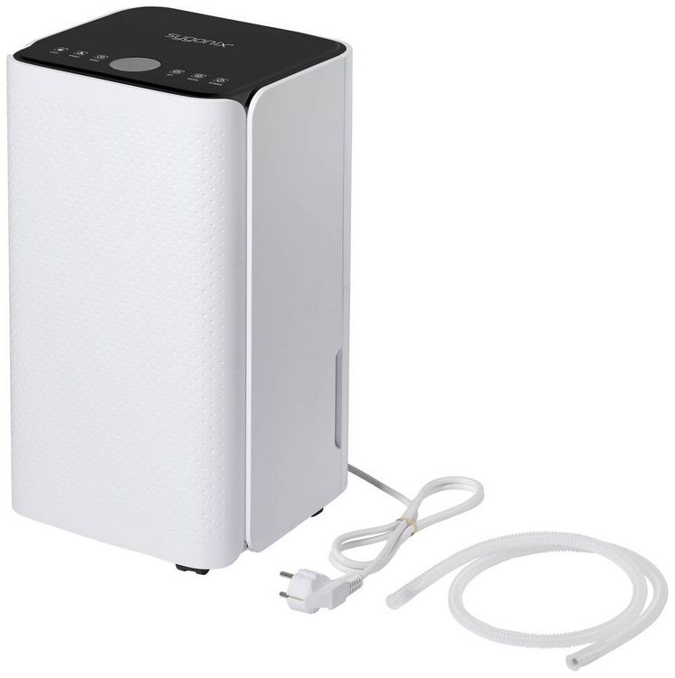 Produktbild: Sygonix Tuya Smart Luftentfeuchter 62m&sup3; 200W 12 l/Tag Wei&szlig;