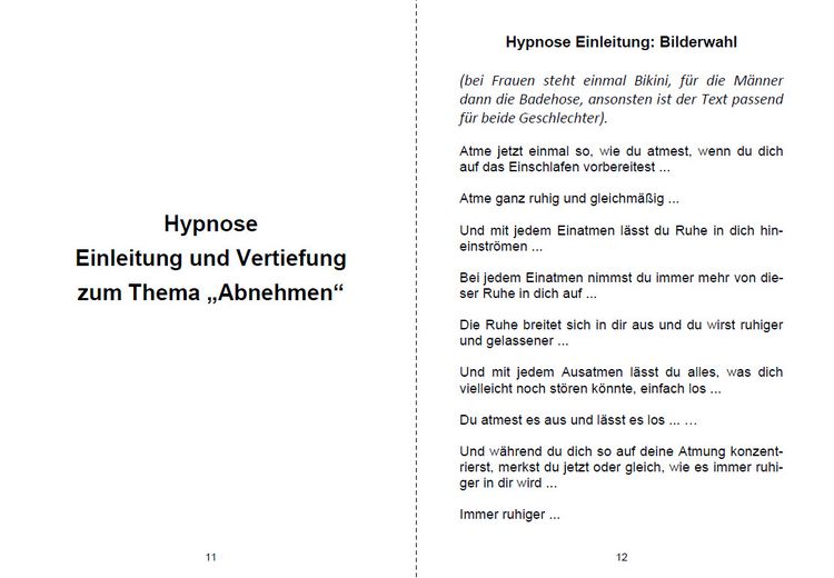 Produktbild: Hypnosetexte zum Vorlesen und selber Zusammenstellen
