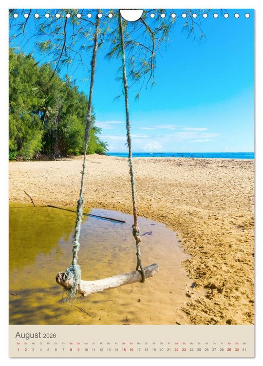 Produktbild: O'ahu - Hawaii, Bilder aus dem S&uuml;dseeparadies (Wandkalender 2026 DIN A4 hoch), CALVENDO Monatskalender